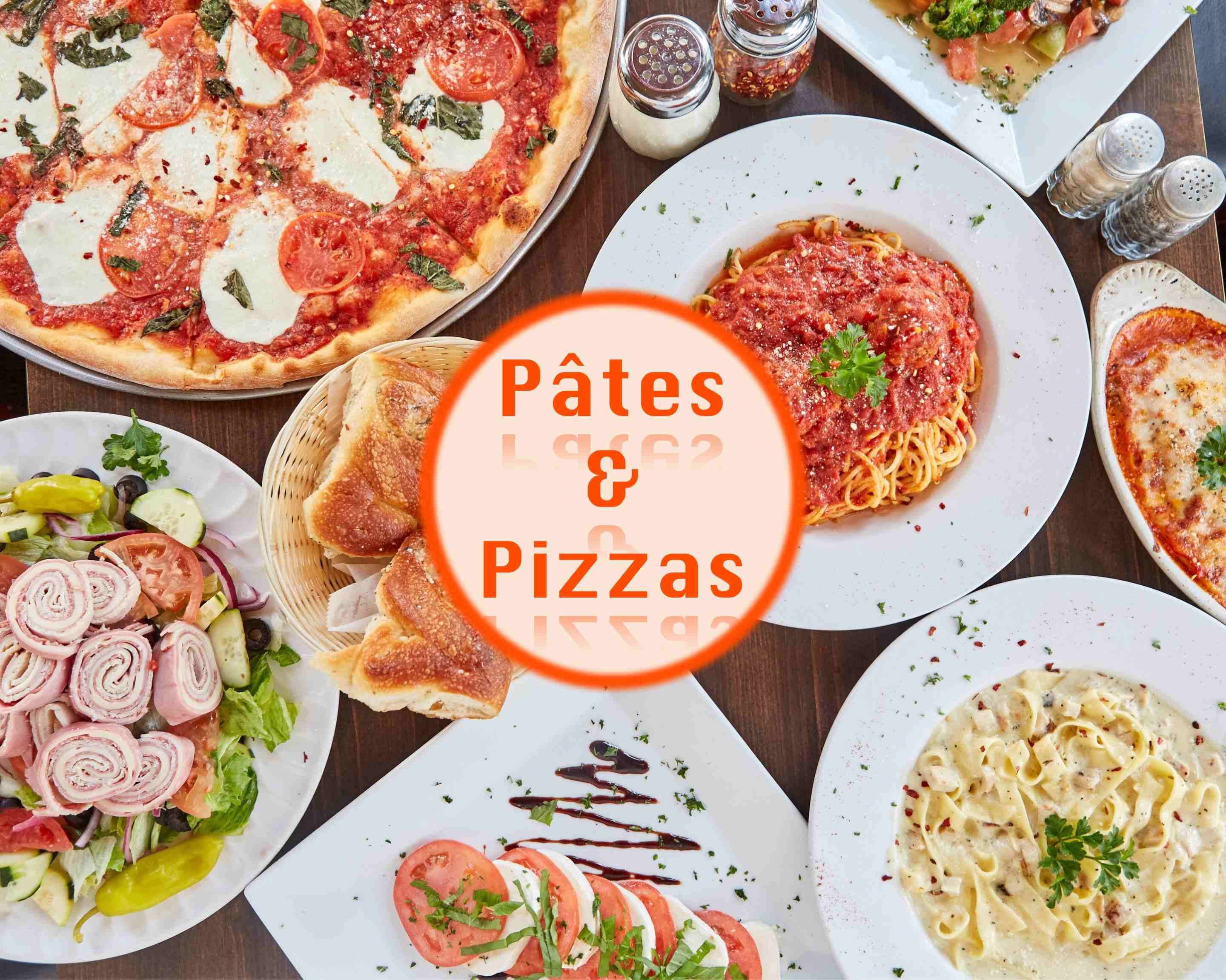 Livraison du menu Pâtes & Pizzas Amiens à Amiens 【Menu et prix