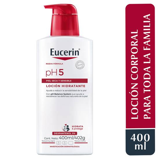 Eucerin loción ph5 hidratante (botella 400 ml)