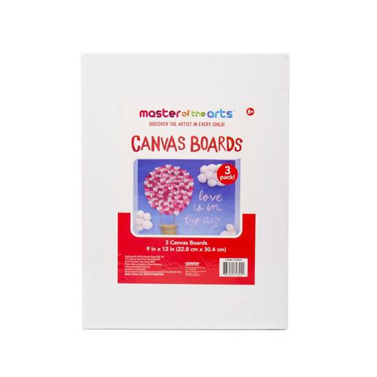 Master Of the Arts Canvas Boards (1 set)