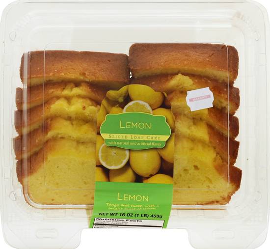 Csm Bakery Lemon Sliced Loaf Cake (16 oz)