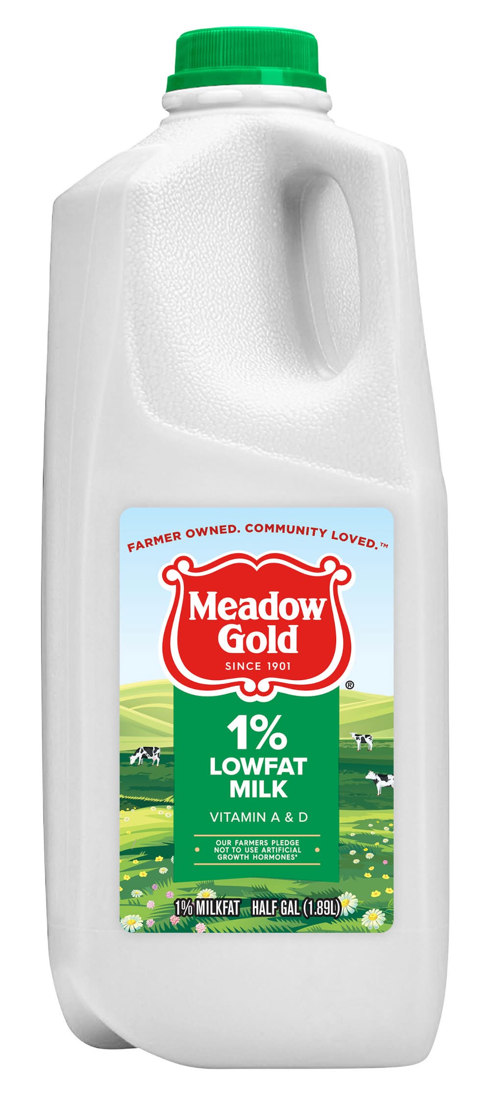 Meadow Gold 1% Lowfat Milk (1.89 L)