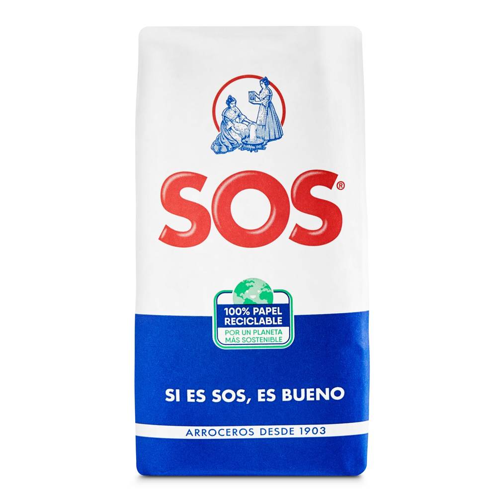 Arroz Redondo Sos Paquete 1 Kg