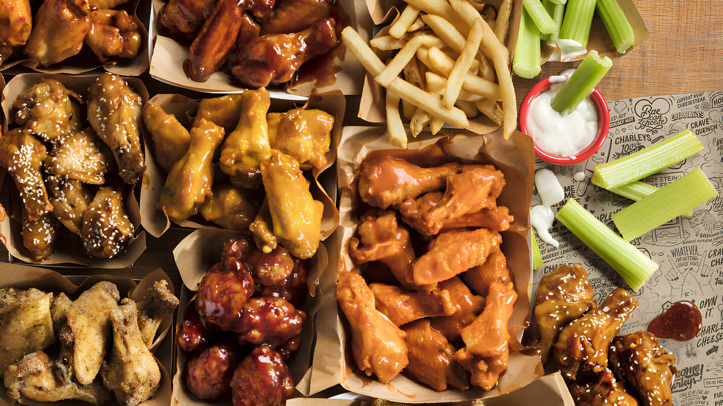 Hungry For Wings Menu and Delivery in Toronto