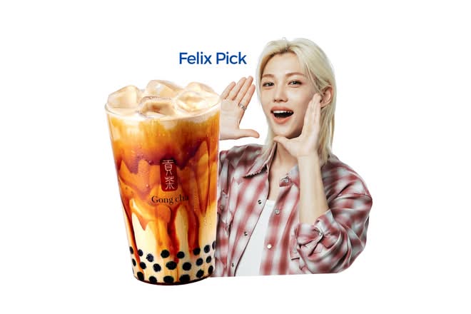 Felix Pick - Brown Sugar Milk Tea w Pearls