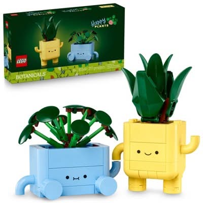 LEGO Botanicals Happy Plants Toy For Kids 9+ Years (217 ct)