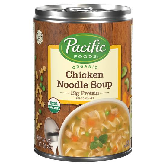 Pacific Foods Organic Soup (chicken noodle)