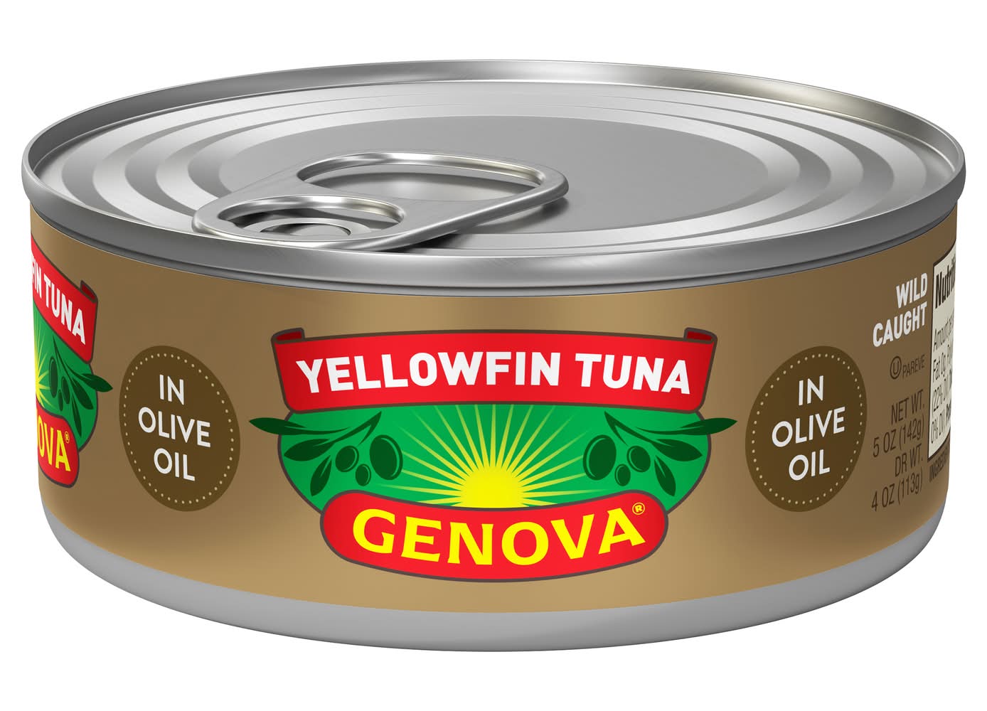 Genova Yellowfin Tuna in Olive Oil (5 oz)