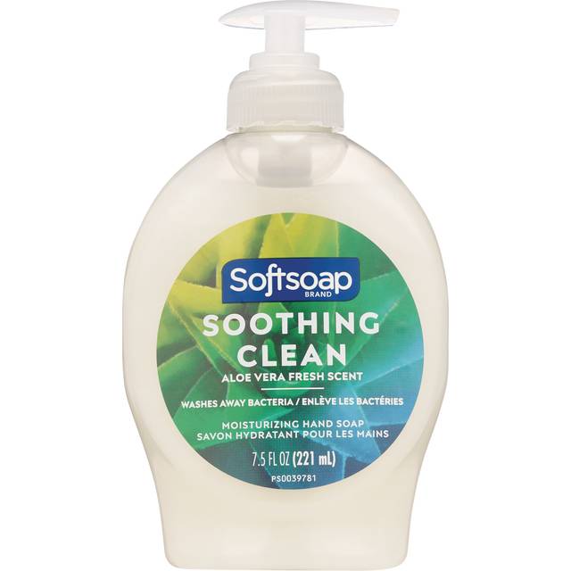 Softsoap Liquid Hand Soap Pump 7.5 OZ, Soothing Aloe Vera