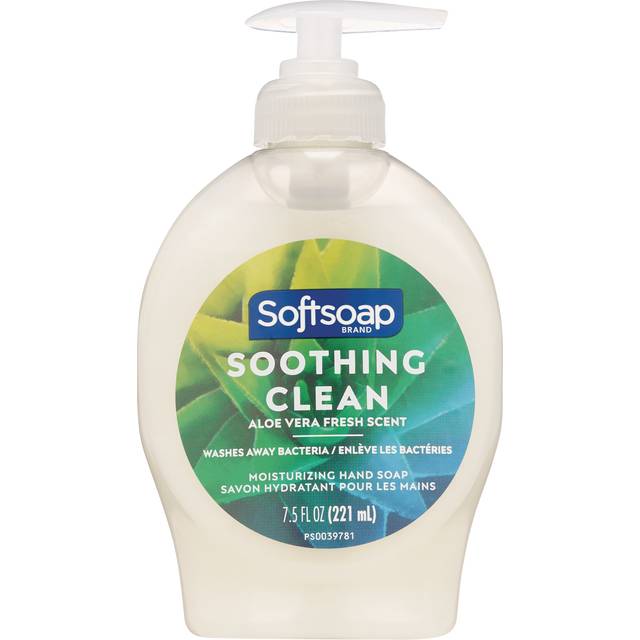 Softsoap Liquid Hand Soap Pump 7.5 Oz, Soothing Aloe Vera