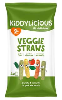 Kiddylicious Veggie Straws (4 pack)