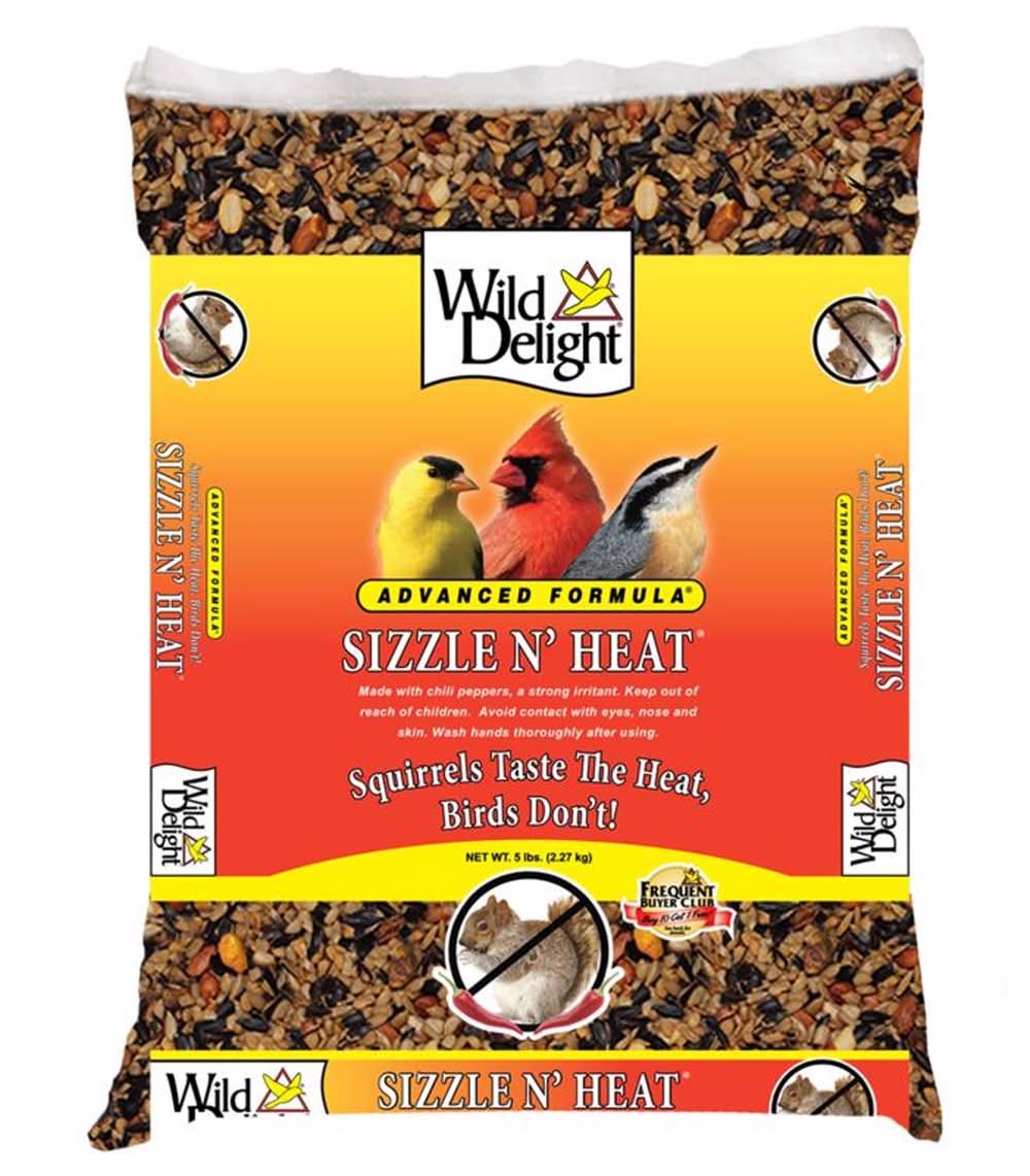 Wild Delight Sizzle N Heat Wild Bird Food 5 Lb