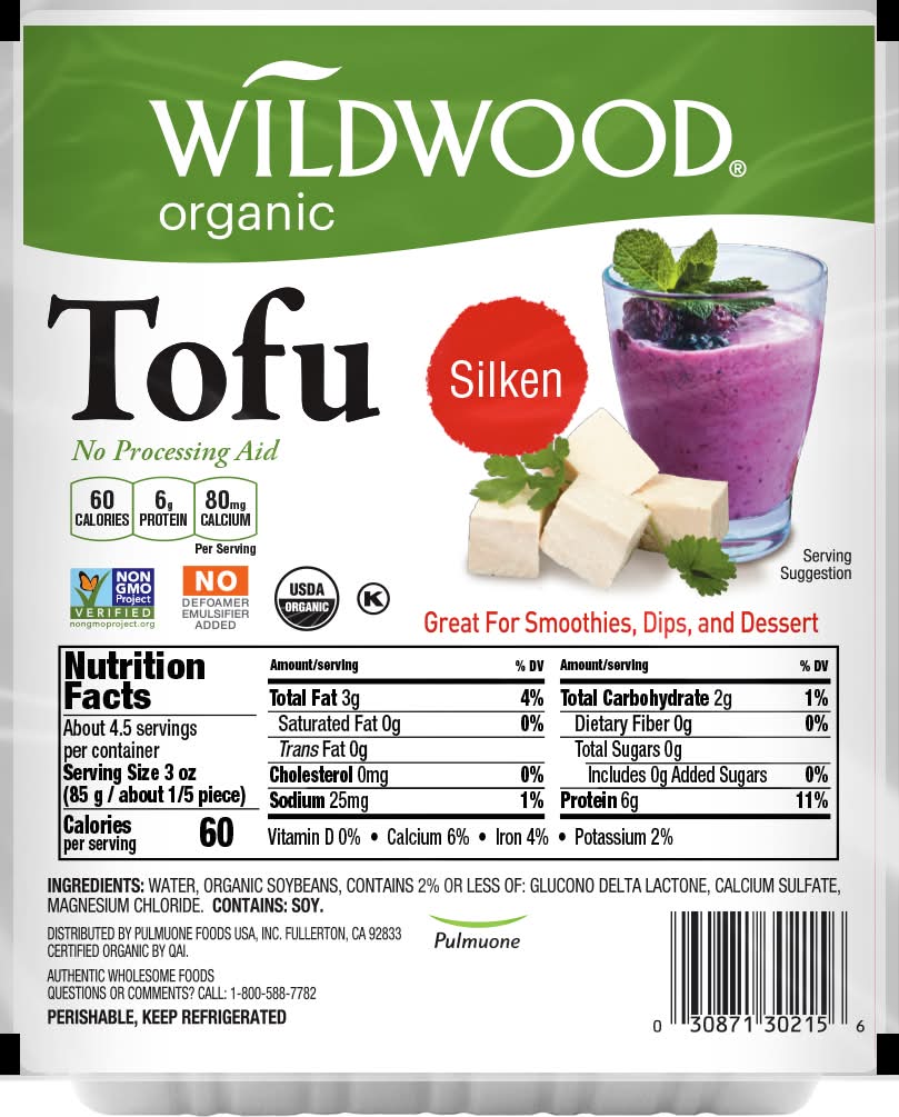 Wildwood Organic Silken Tofu (14 oz)
