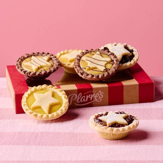 Mixed Christmas Tarts - Pack of 6