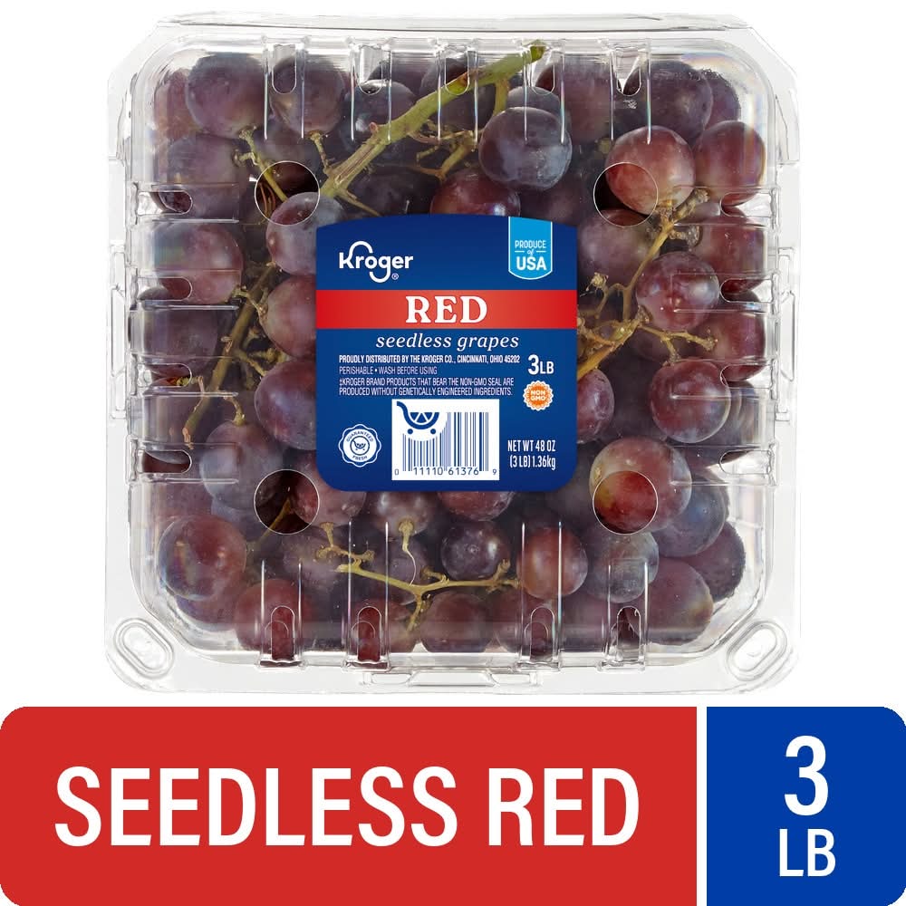 Kroger® Fresh Seedless Red Grapes