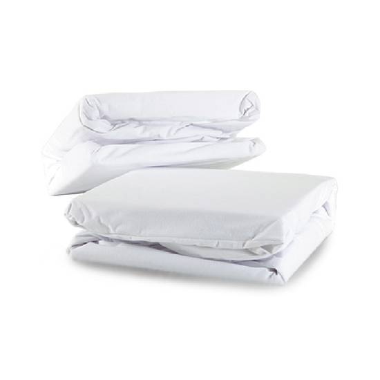 Protector de colchón cotton blanco 1 ½ plaza: 1.05 x 1.90 m
