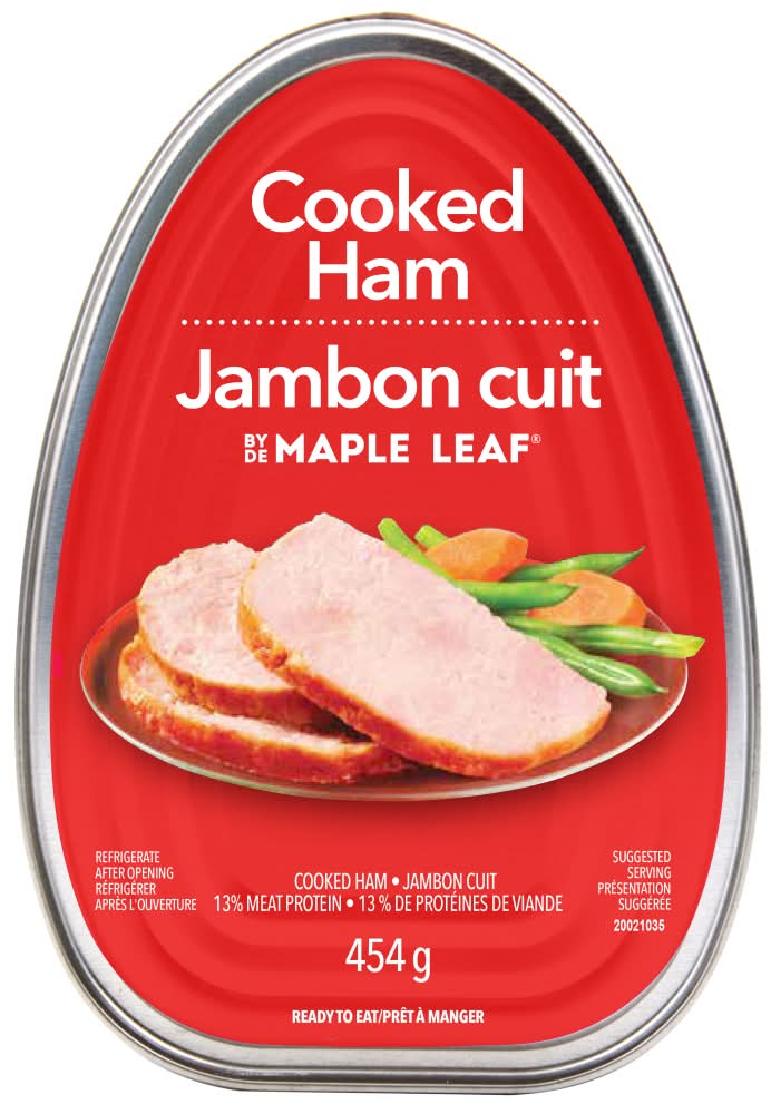 Maple Leaf Cooked Ham By Maple Leaf (454 g)