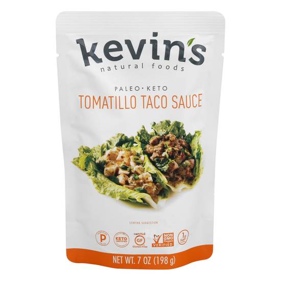 Kevin's Natural Foods Keto Mild Tomatillo Taco Sauce (7 oz)