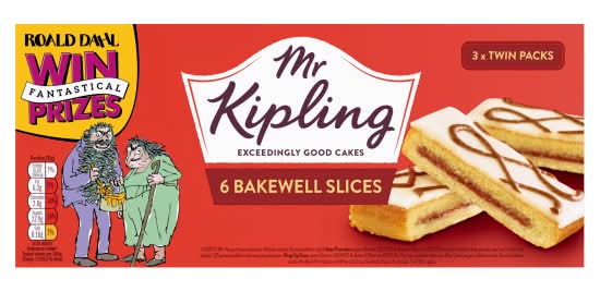 Mr Kipling Bakewell Slices (6 pack)