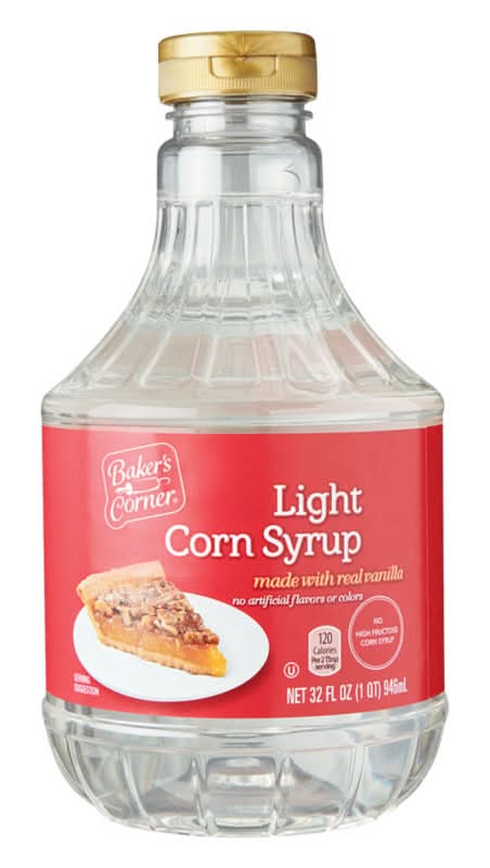 Baker's Corner Light Corn Syrup, Vanilla (32 oz)