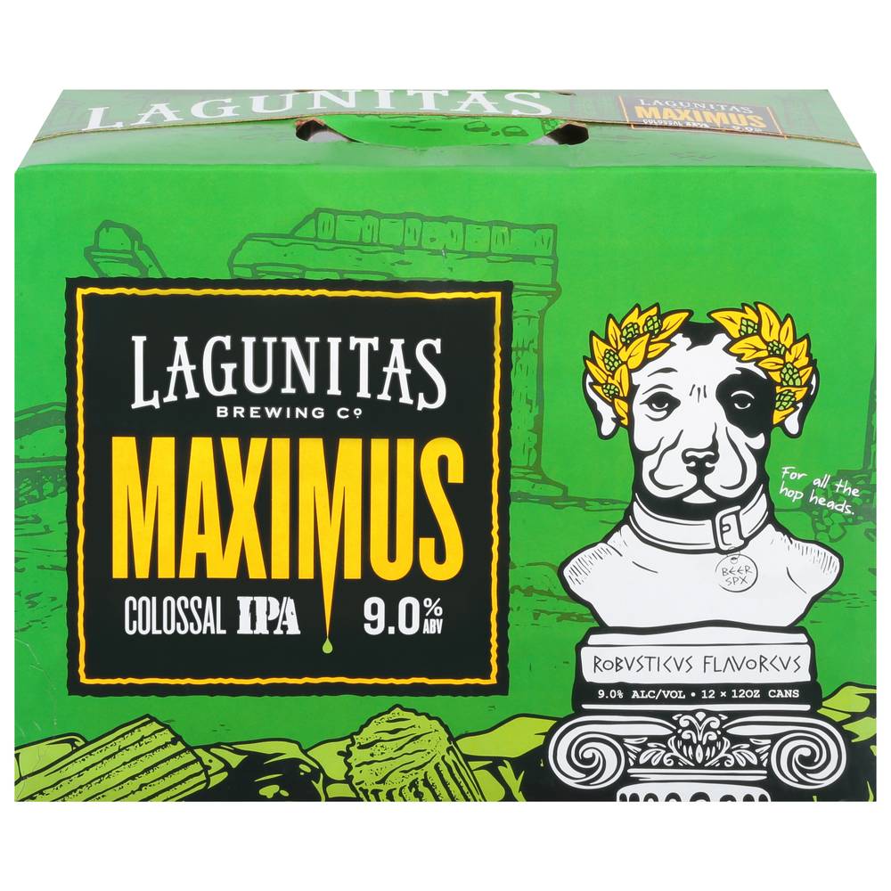 Lagunitas Maximus Ipa Beer (12 x 12 oz)