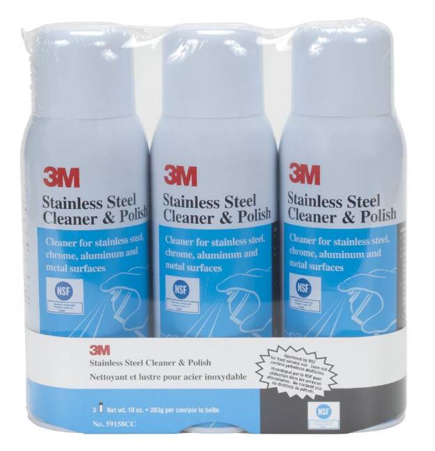 3M - Stainless Steel Cleaner & Polisher - 10 oz aerosol