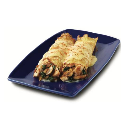 CHICKEN FLORENTINE CREPES