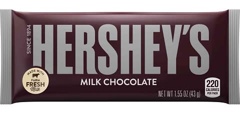 Hershey's's Milk Chocolate 1.55oz