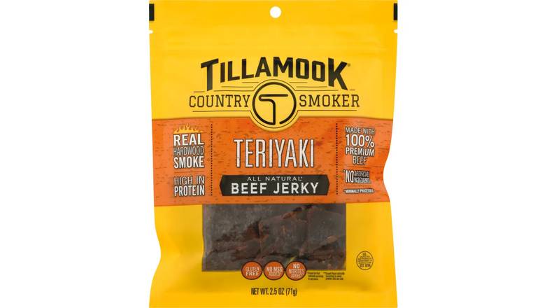 Tillamook Country Smoker Teriyaki Beef Jerky