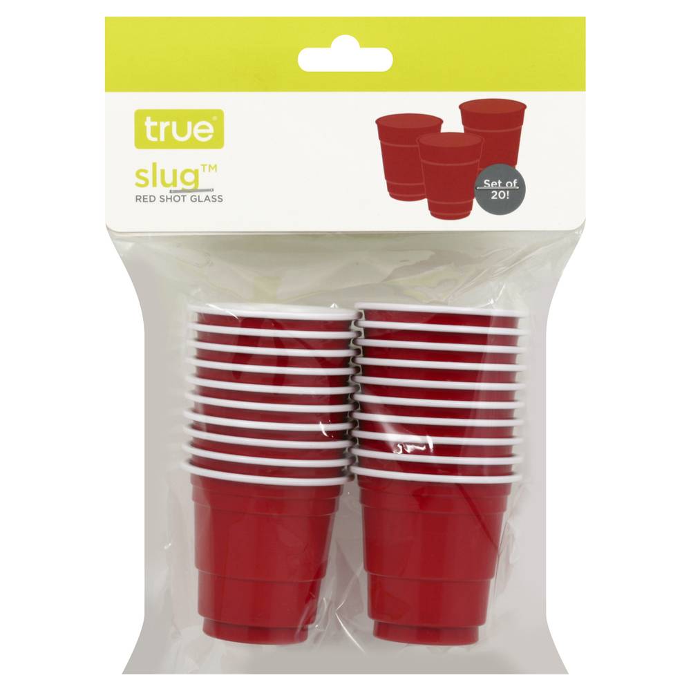 True Slug Red Shot Glass (20 ct)