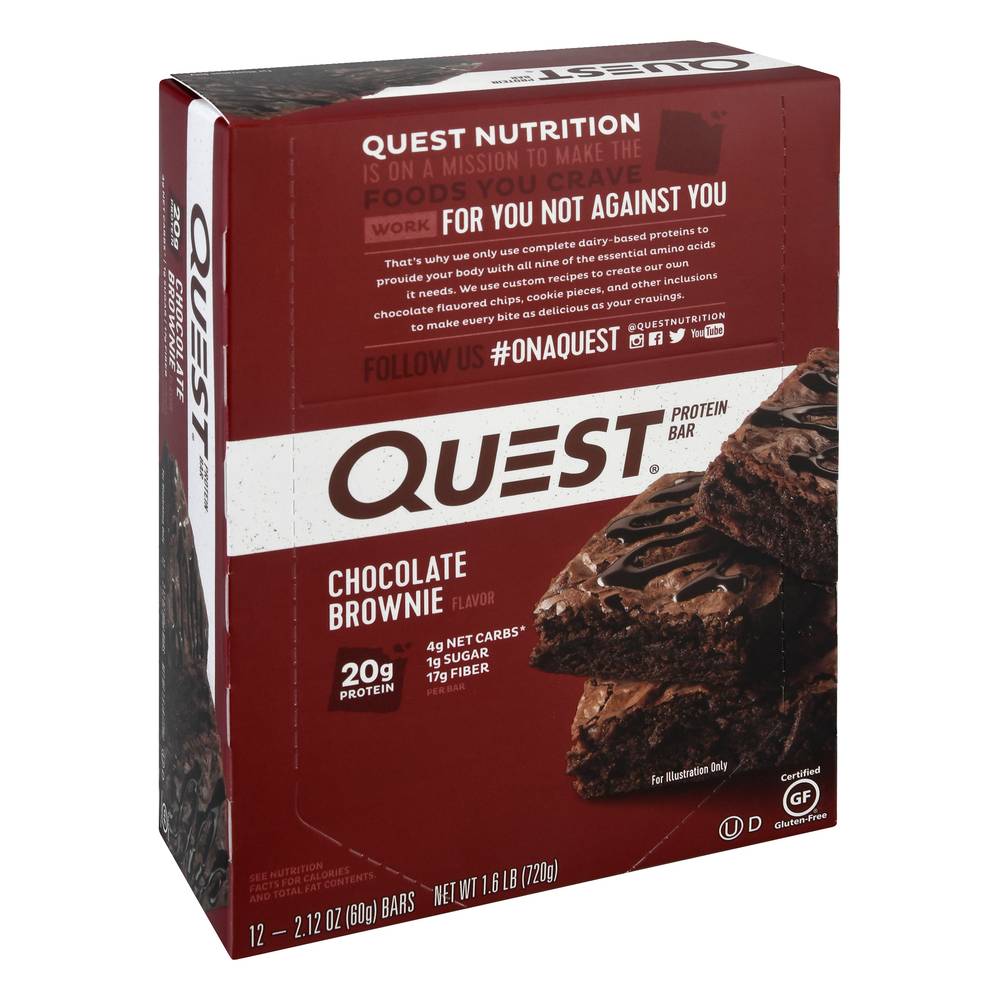 Quest Protein Bar Chocolate Brownie