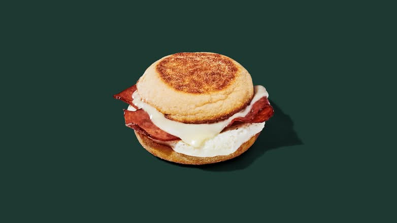 Turkey Bacon, Cheddar & Egg White Sandwich