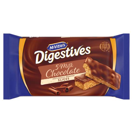 McVitie's Digestives Milk Chocolate Slices (114.1g)