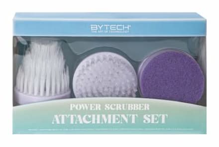 Power Scrubber Attachment Set Purple