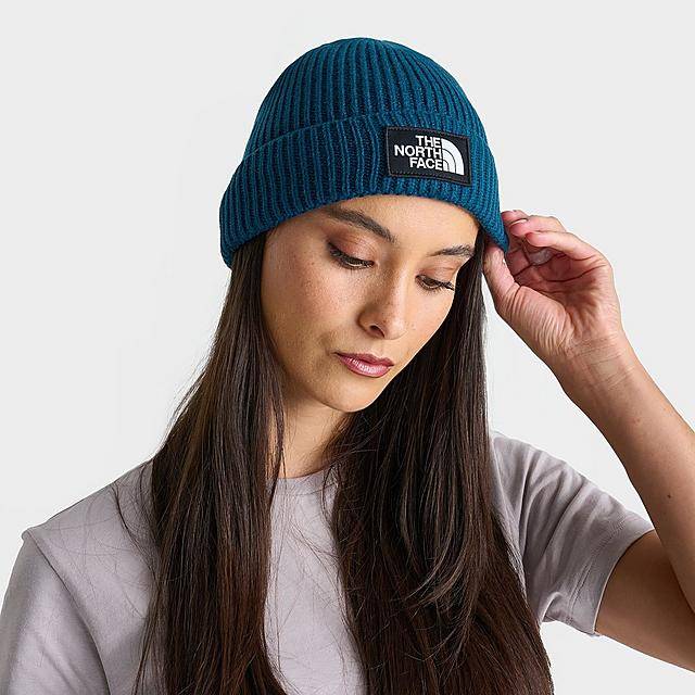 The North Face Tnf™ Logo Box Cuffed Beanie Hat (Osfm)