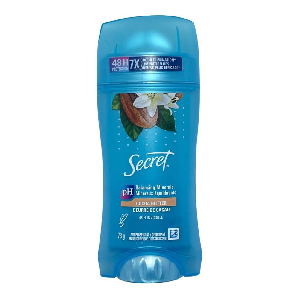Secret Fresh Invis Solid Cocoa Butter Deodorant (73 g)