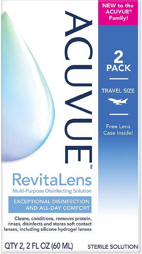 Acuvue Revitalens Multi-Purpose Disinfecting Solution (60 ml)