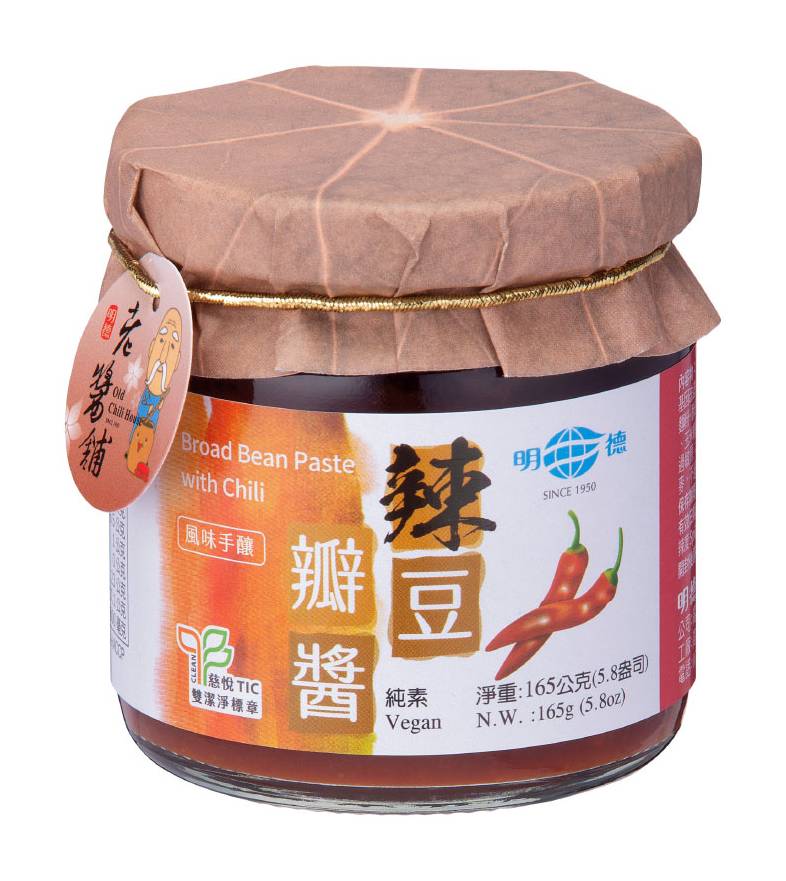 明德-風味手釀辣豆瓣醬(165g/瓶)