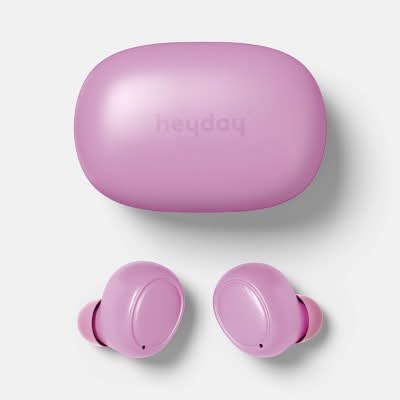Heyday True Wireless Bluetooth Sweat Resistant Earbuds, Bright Lilac