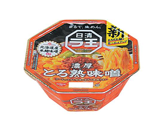 【カップ麺】日清 ラ王とろ熟味噌