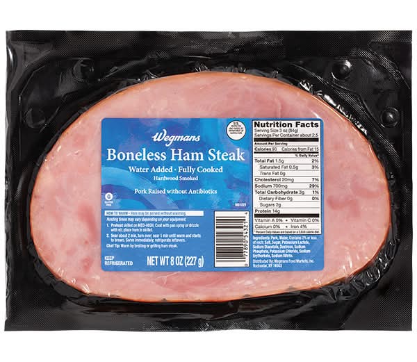 Wegmans Boneless Ham Steak