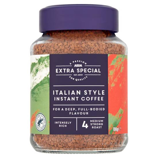Asda Extra Special Italian Style Instant Coffee 100g