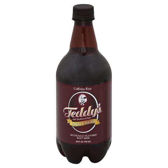 Teddy's Soda Hand Crafted Root Beer Soda (26 fl oz)