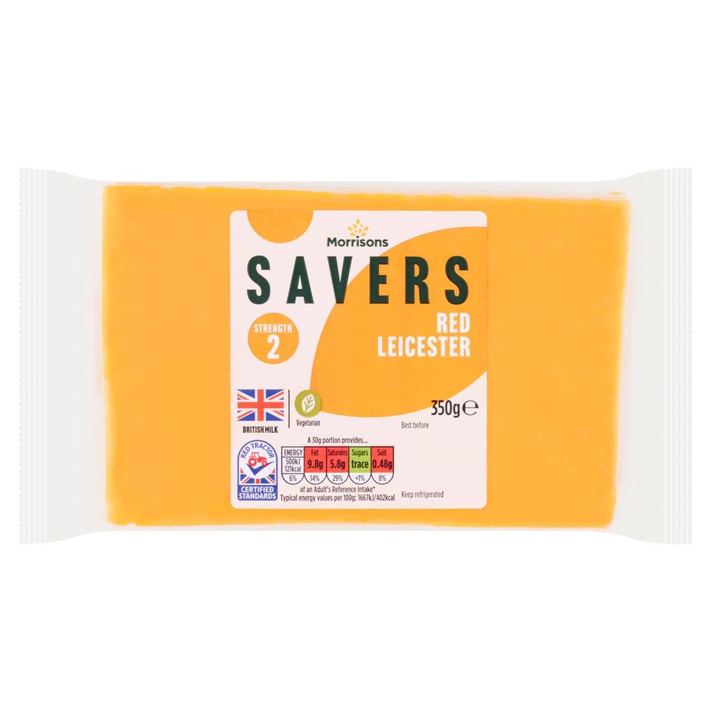 Morrisons Savers Red Leicester (400g)