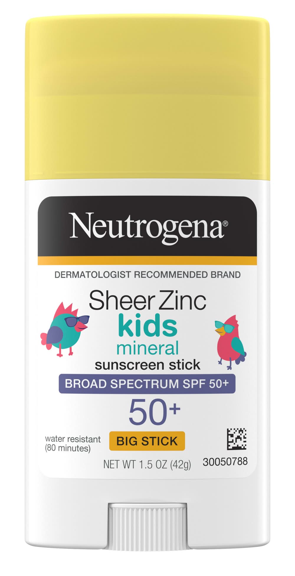 Neutrogena Sheer Zinc Kids Mineral Spf 50+ Sunscreen Stick (1.5 oz)