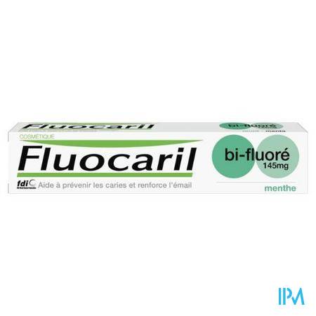 Fluocaril Bi Fluore 145mg Dentifrice Menthe 75ml Bucco-dentaire - Hygiène