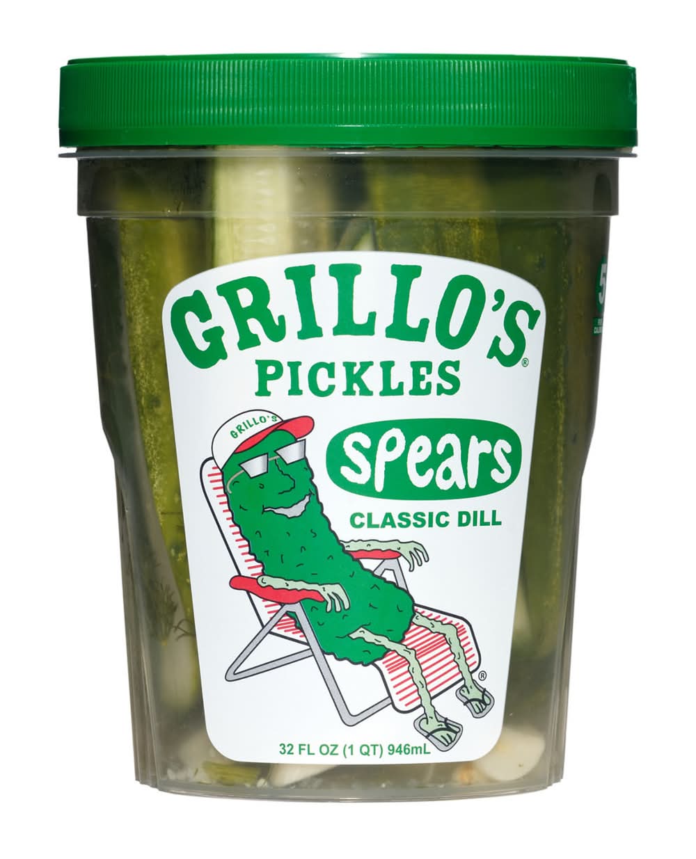 Grillo's Pickles Dill Spears