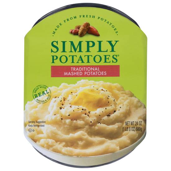Simply Potatoes Refrigerated Traditional Mashed Potatoes