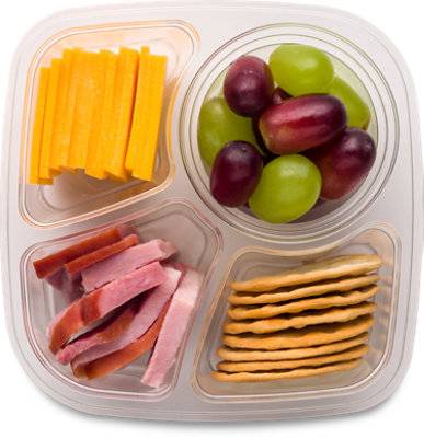 Readymeal Snacker Tray Ham - Each (630 Cal)