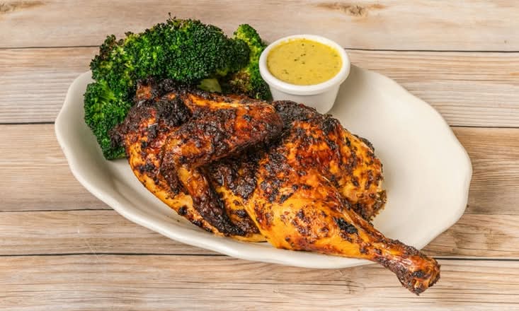 Roasted Mojo Half Chicken