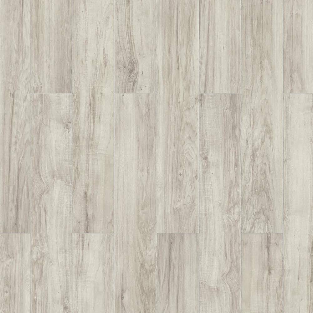 Trafficmaster Lakeshore Pecan Stone 7 Mm T X 7.6 In. W Laminate Wood Flooring (24.2 Sqft/Case)